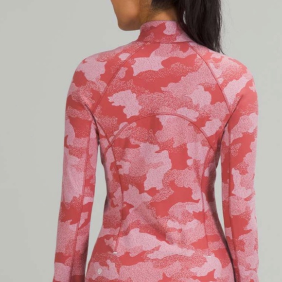 Lululemon Its Rulu Run Half-Zip Heritage Speckle Camo Jacquard Size 2 - Picture 2 of 5